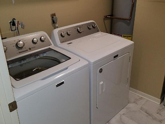 new washer and dryer