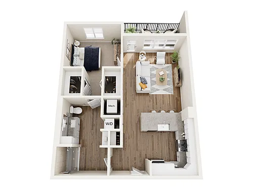 Floor plan A2A