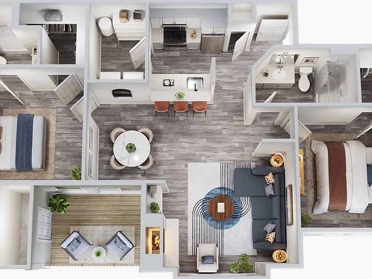 B1 - 2 Bed 2 Bath B1 - 2 Bed 2 Bath