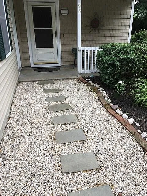 Entrance from driveway