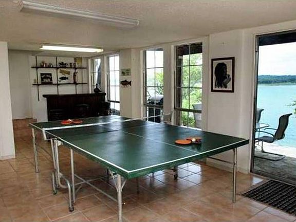 Gameroom with Lake View