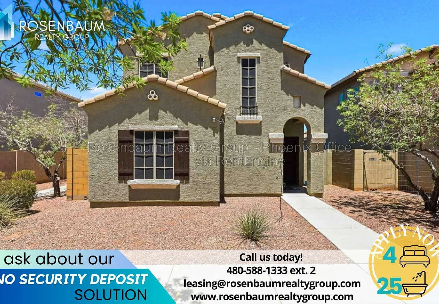4 bed, 2.5 bath, 1991 sqft, $2,400 — Photo 1