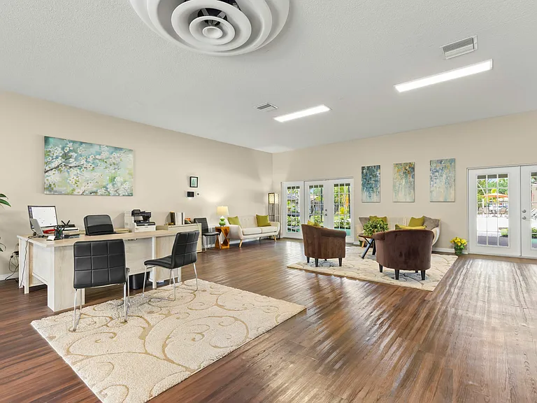 Leasing Office Interior