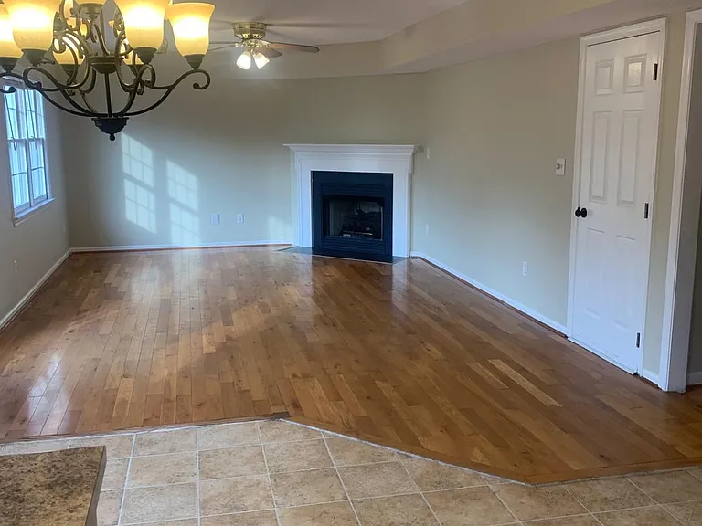 Propane gas fire place.