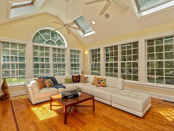 Enviable sunroom home office