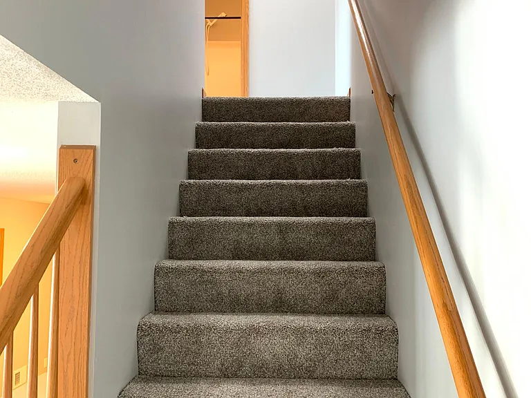 Stairway to upper level