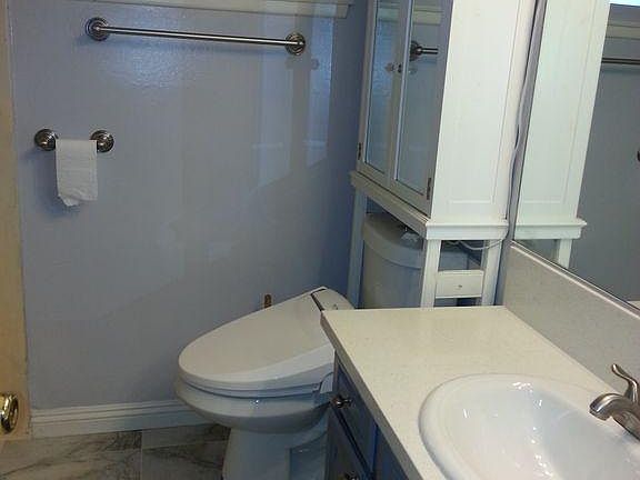 Hall way bathroom