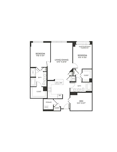 Floor plan 70-B5