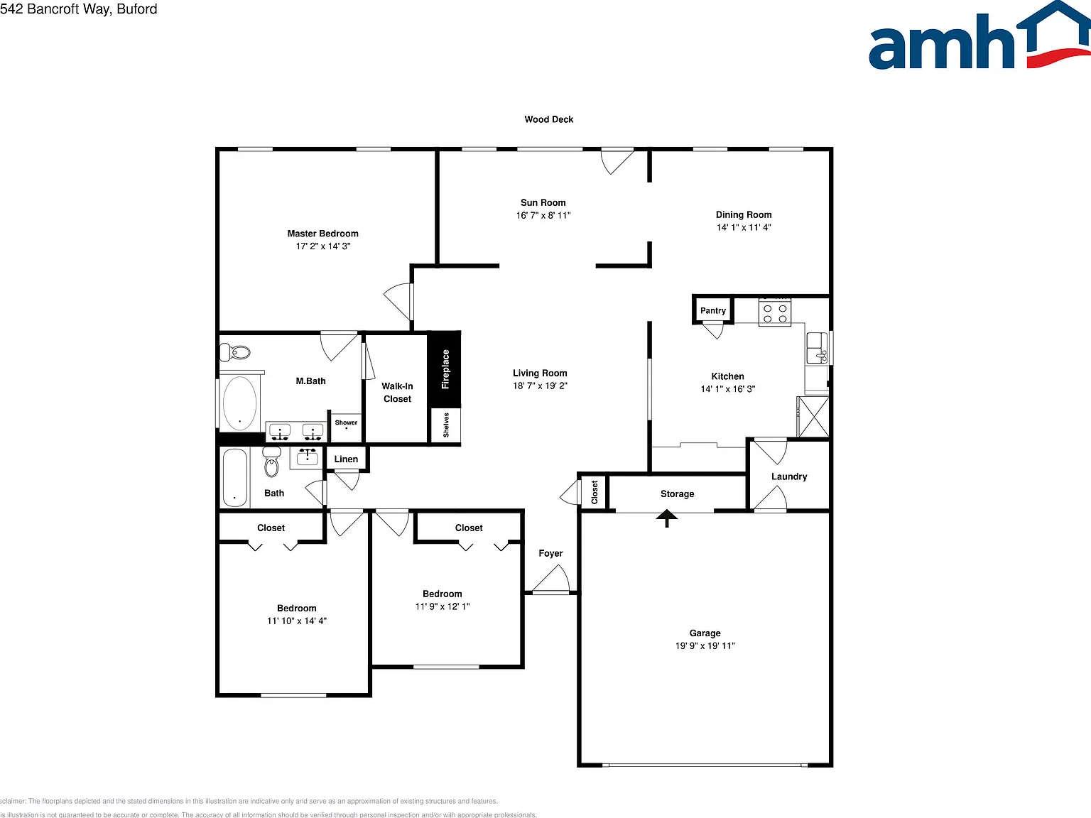 3 bed, 2.0 bath, 1850 sqft, $2,300 — Photo 2