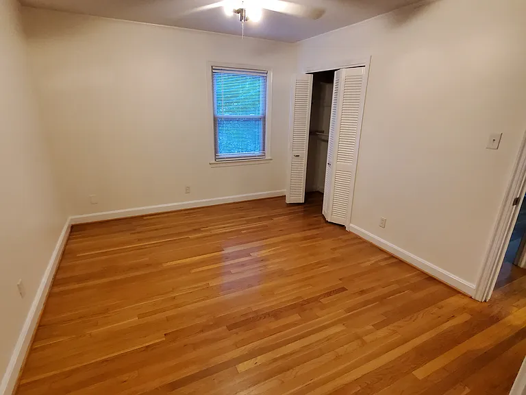 Large master with ensuite full bathroom.
