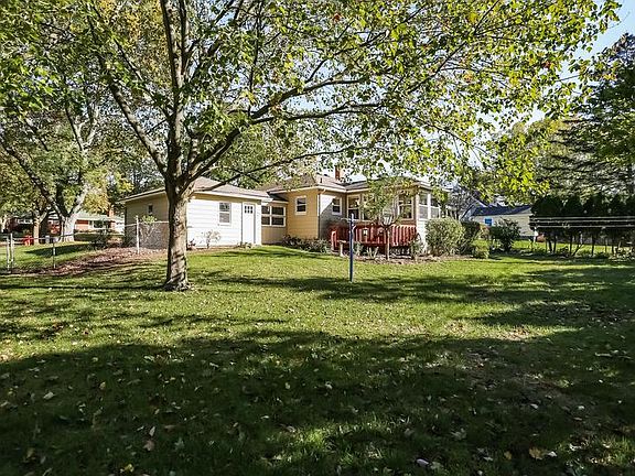 The oversized, fully-fenced backyard - child playground and puppy heaven!