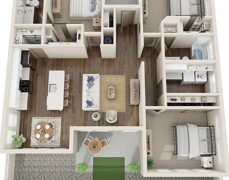 Modern Craftsman_3 Bed_2 Bath Modern Craftsman_3 Bed_2 Bath