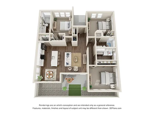 Floor plan 3A