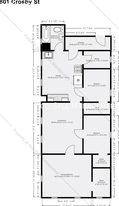 NW Three Bed upper at 801 Crosby — Photo 2