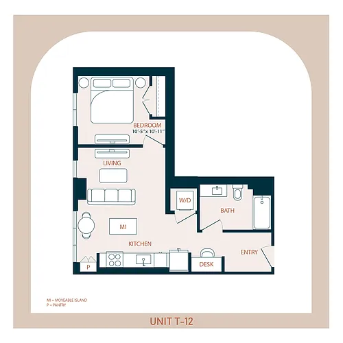 Floor plan T-12