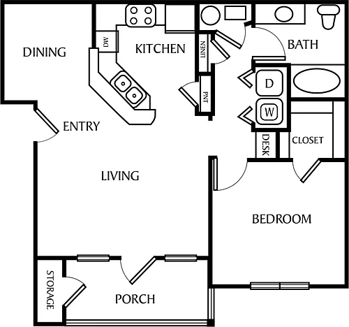 Floor plan The Birch