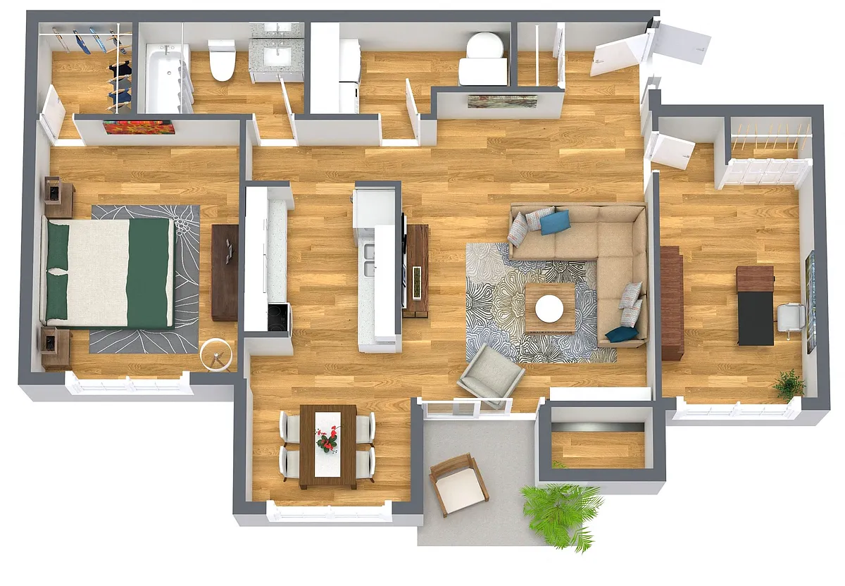 Floor plan Darby