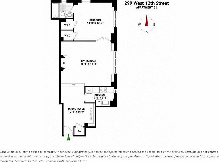 2nd image of 299 W 12th St APT 3J