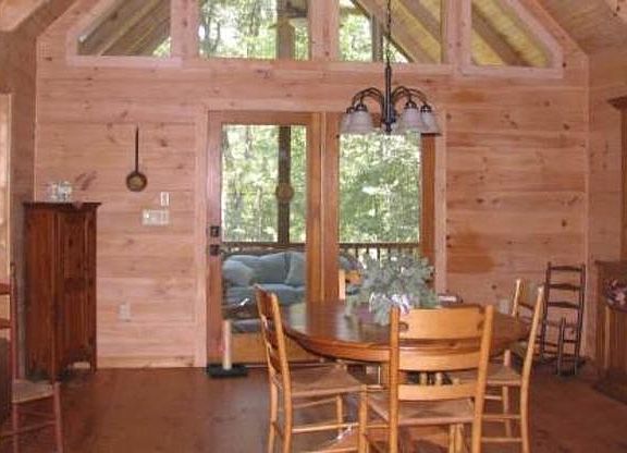 Dining Room w/view to screened porch