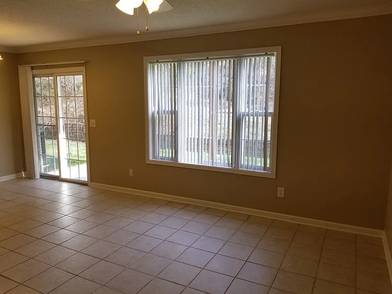 LIVING ROOM AND DINING AREA