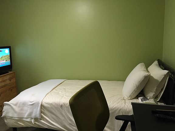 Bedroom B: $830 with Single sized bed (Shared bathroom)