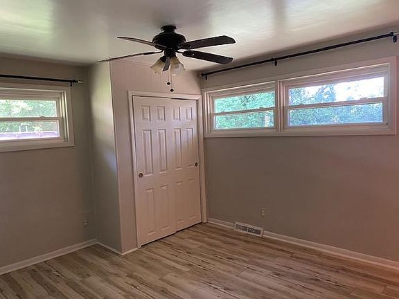 Master Bedroom with two closets