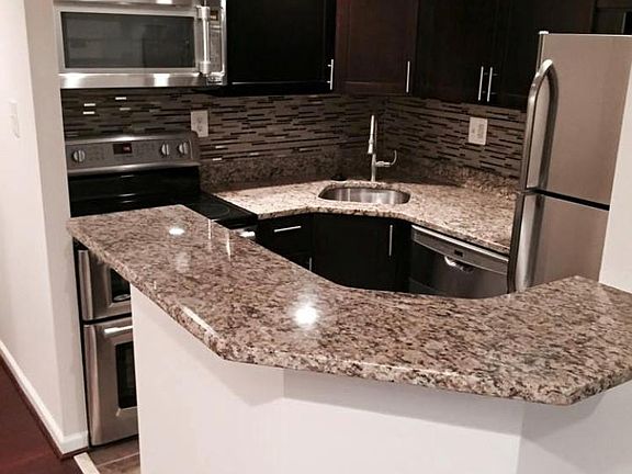 Top of the line stainless steel appliances for that person who loves to cook.