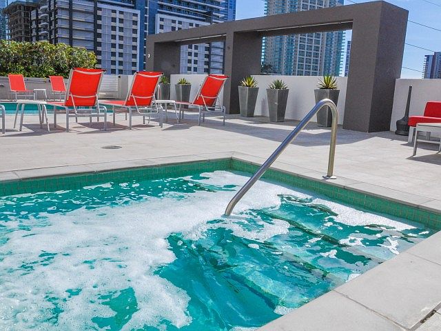 Jacuzzi with Amazing City Views