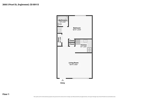 Floor plan 0X1