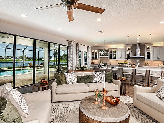 Grand Room overlooking Kitchen Virginia Park at Triple Creek