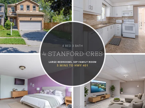 4 Stanford Cres, Clarington, ON L1B 1G1