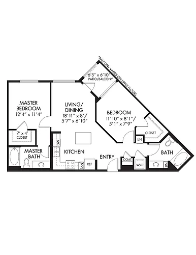 Floor plan Trento
