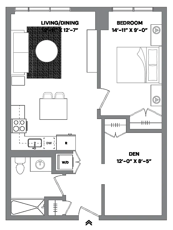 Floor plan 1AF