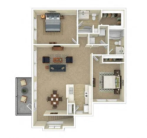 Floor plan B1R