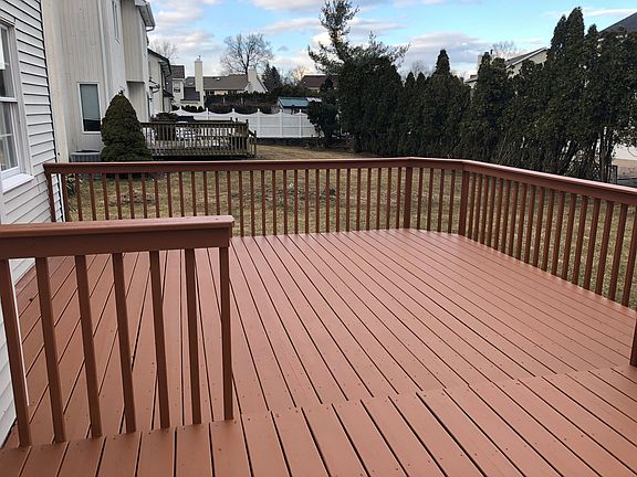Large new two level deck