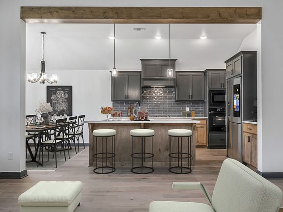 Living Room, Dining Area Kitchen