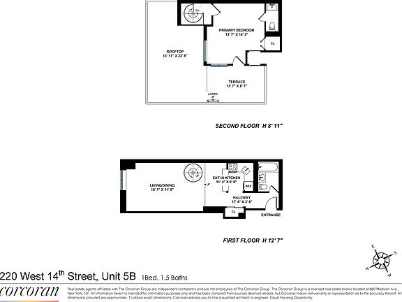 2nd image of 220 W 14th St APT 5B