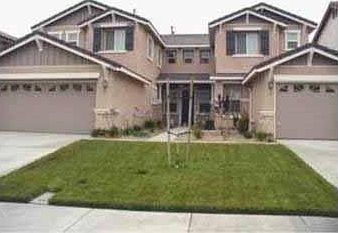 Front view of the home