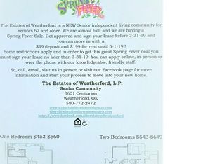 1601 Patriot St APT A, Weatherford, OK 73096