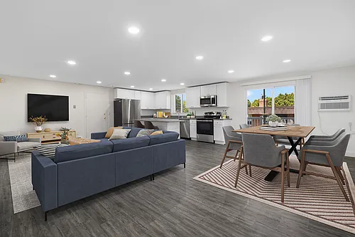 Floor plan New Remodel 2 bed 1 bath