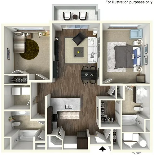 Floor plan The Unity