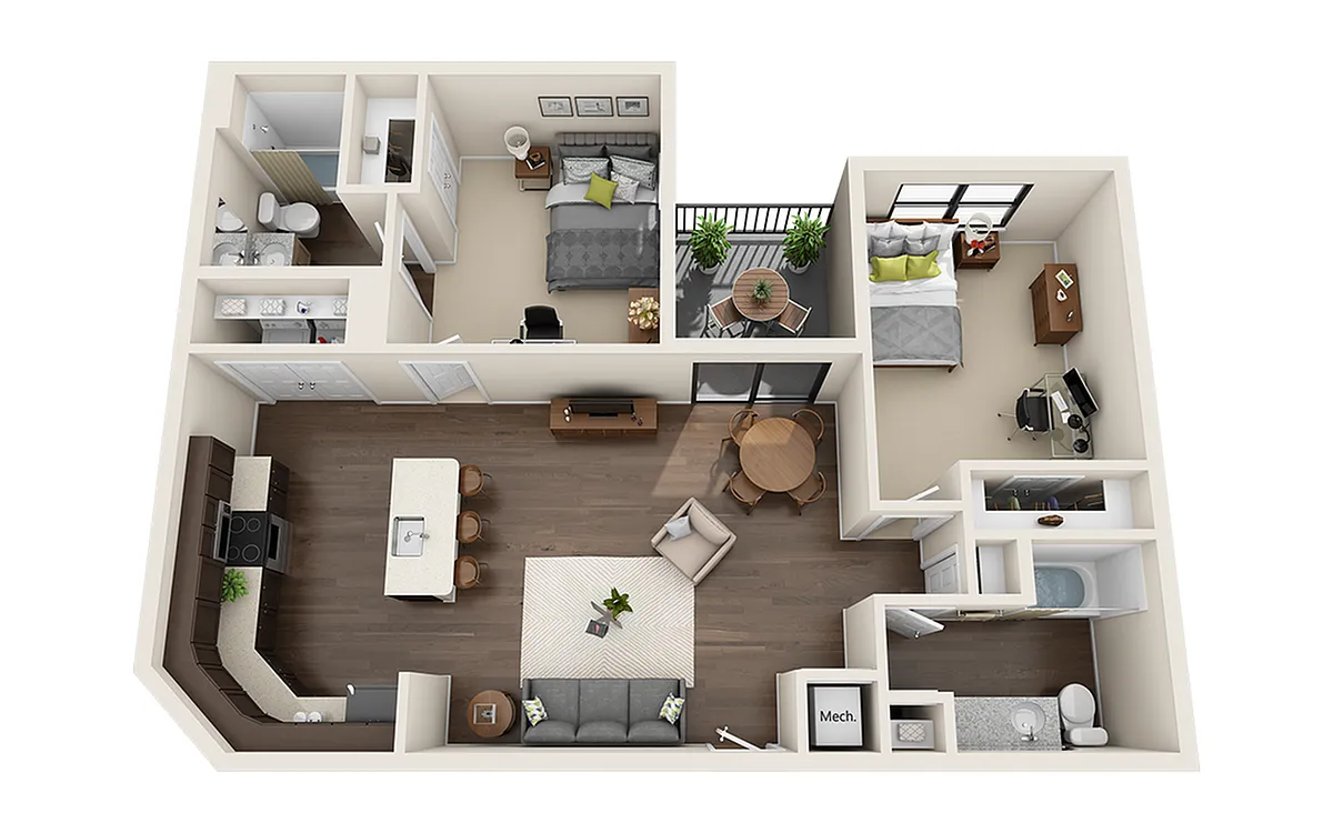 Floor plan Versatile