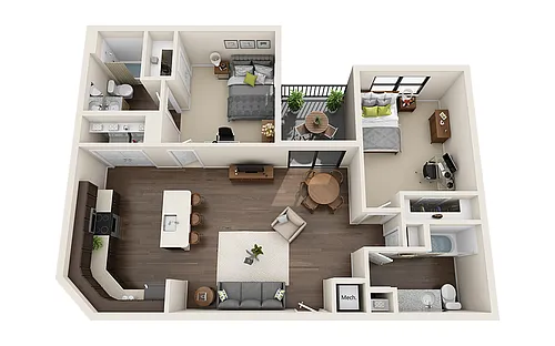 Floor plan Versatile