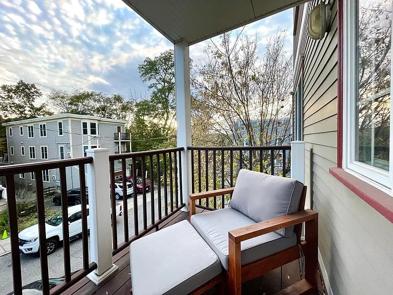 Second floor balcony