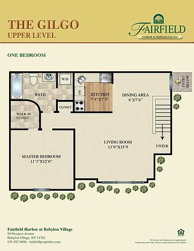 Floor plan The Gilgo