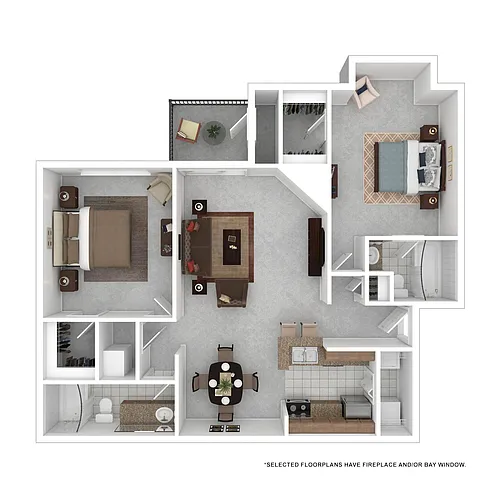 Floor plan B3