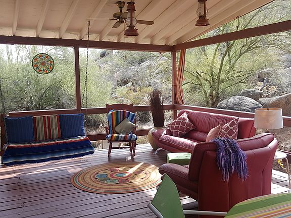 Mountainside deck
