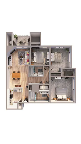 Floor plan C1