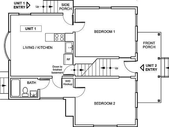 1st Floor Plan