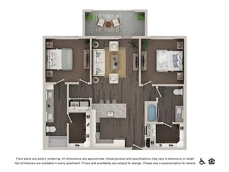 Floor plan B1-HC